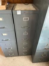 Modern Steelcraft 4 drawer filing cabinet 18? D 15? W 52? H