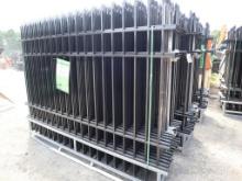 EINGP 10' Wrought Iron Fence & Posts 10 Fence Panels & 41 Posts