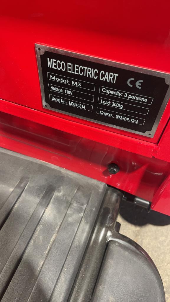 MECO M3 3wheel electric cart