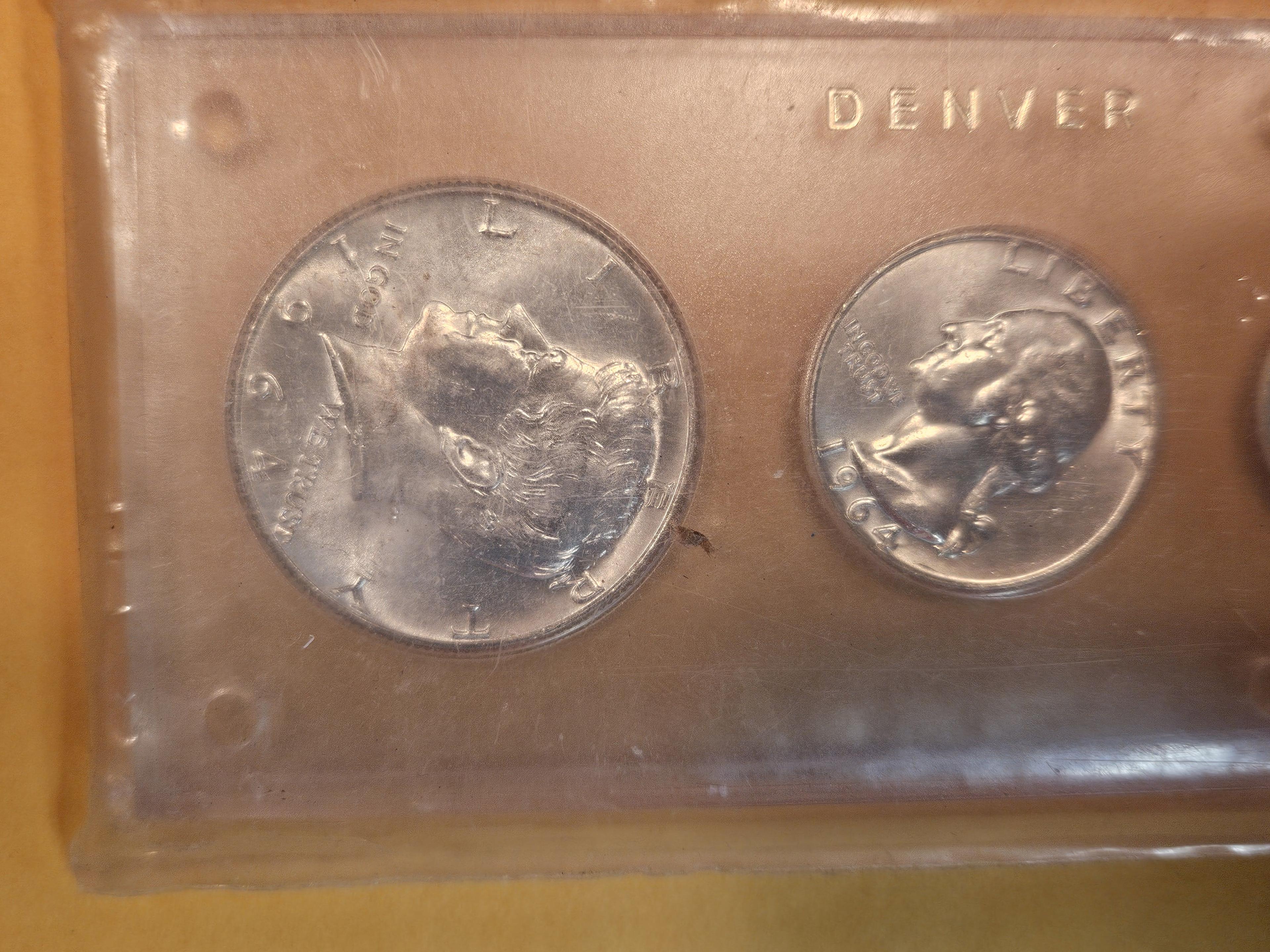 Two Brilliant uncirculated US Coin sets
