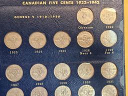Nice, COMPLETE! Canadian Nickel Collection