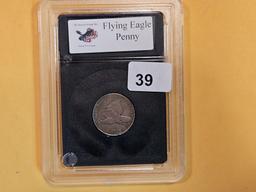 1858 Flying Eagle Cent