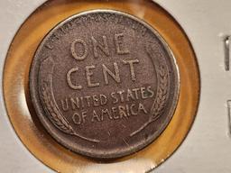 * Semi-Key 1914-D Wheat cent in Very Fine