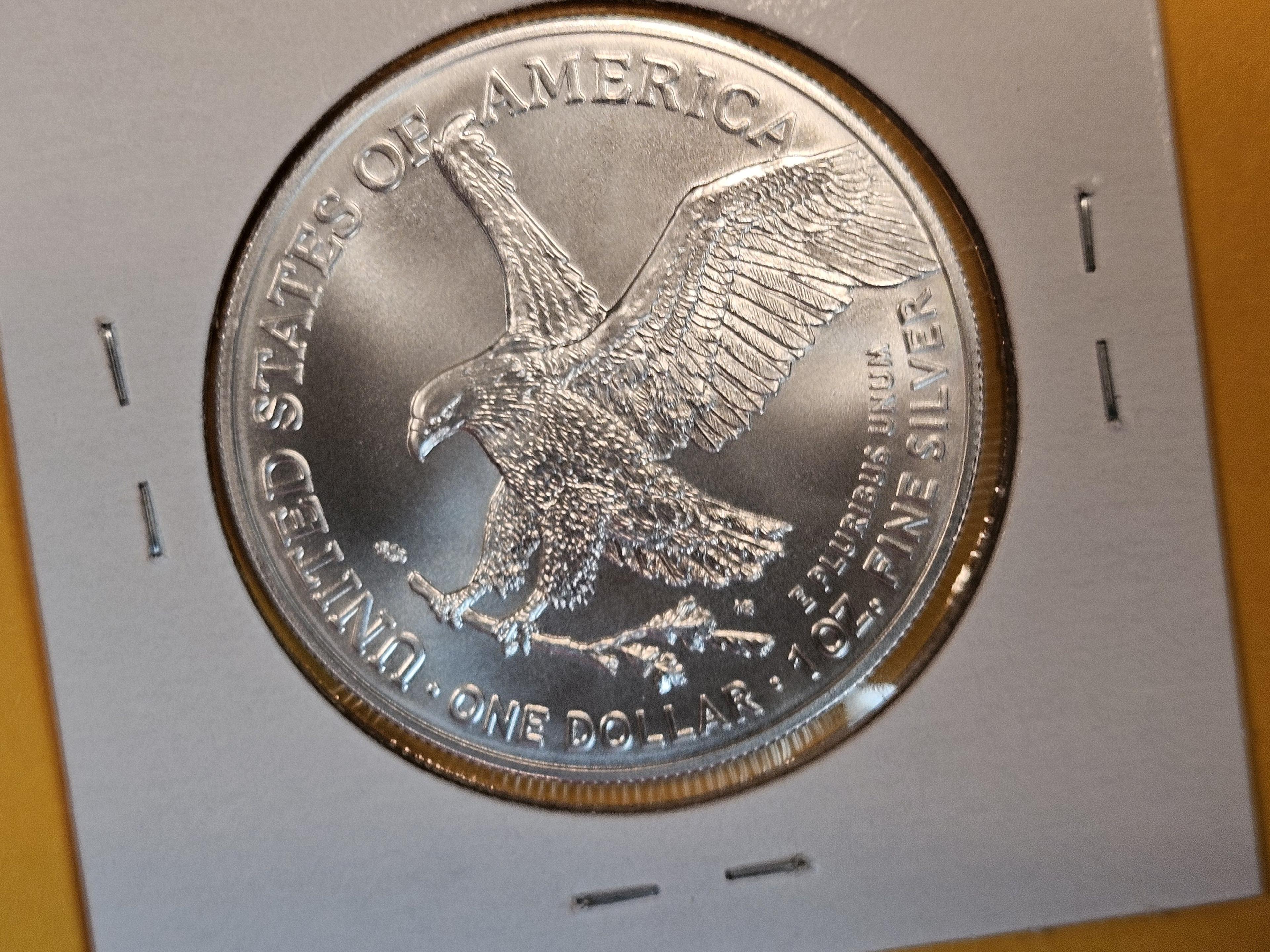 GEM Brilliant Uncirculated 2021 American Silver Eagle