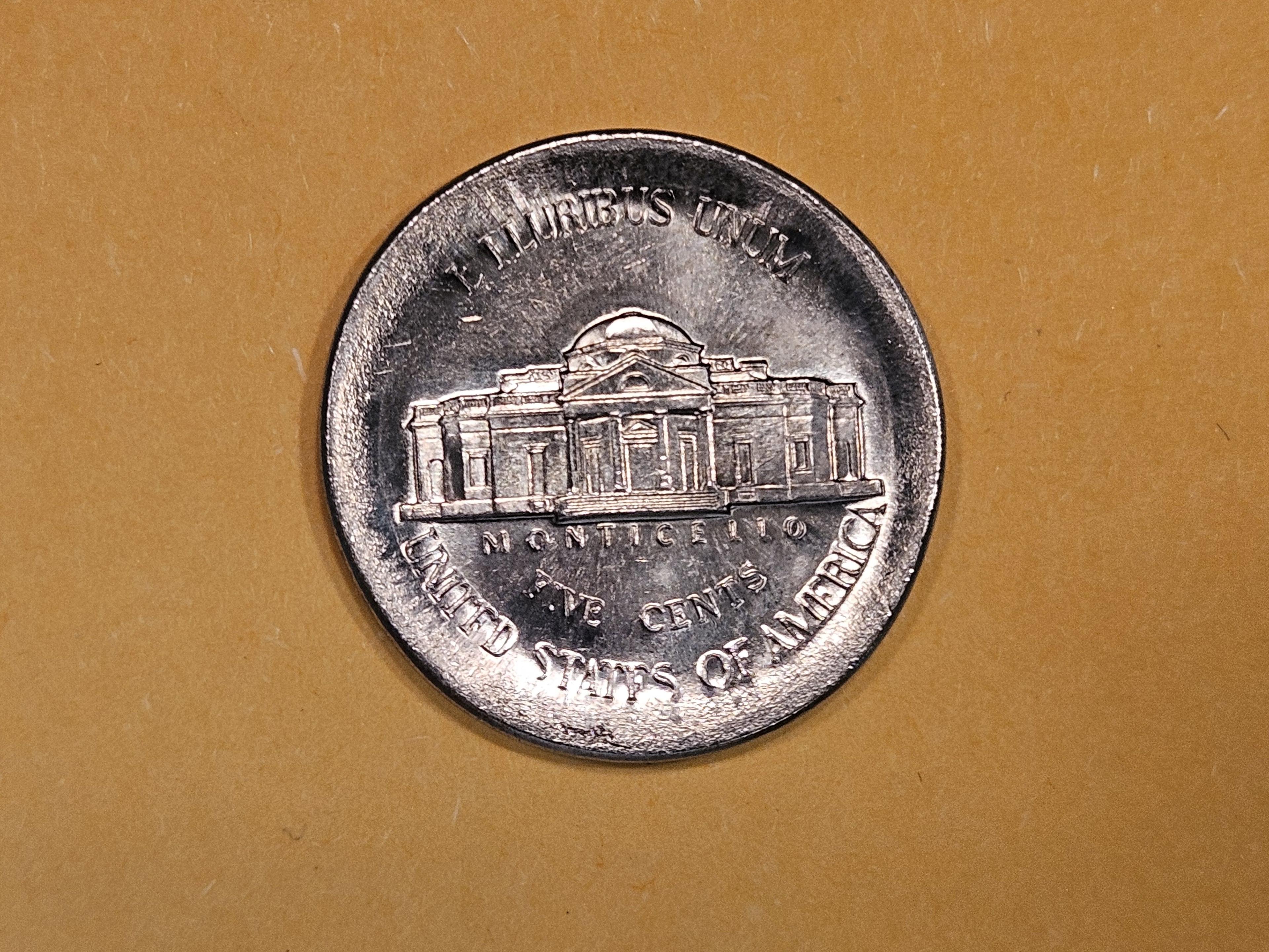 ERROR! GEM Brilliant uncirculated 1996 Jefferson Nickel