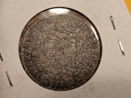1765 Austria silver kreuzer