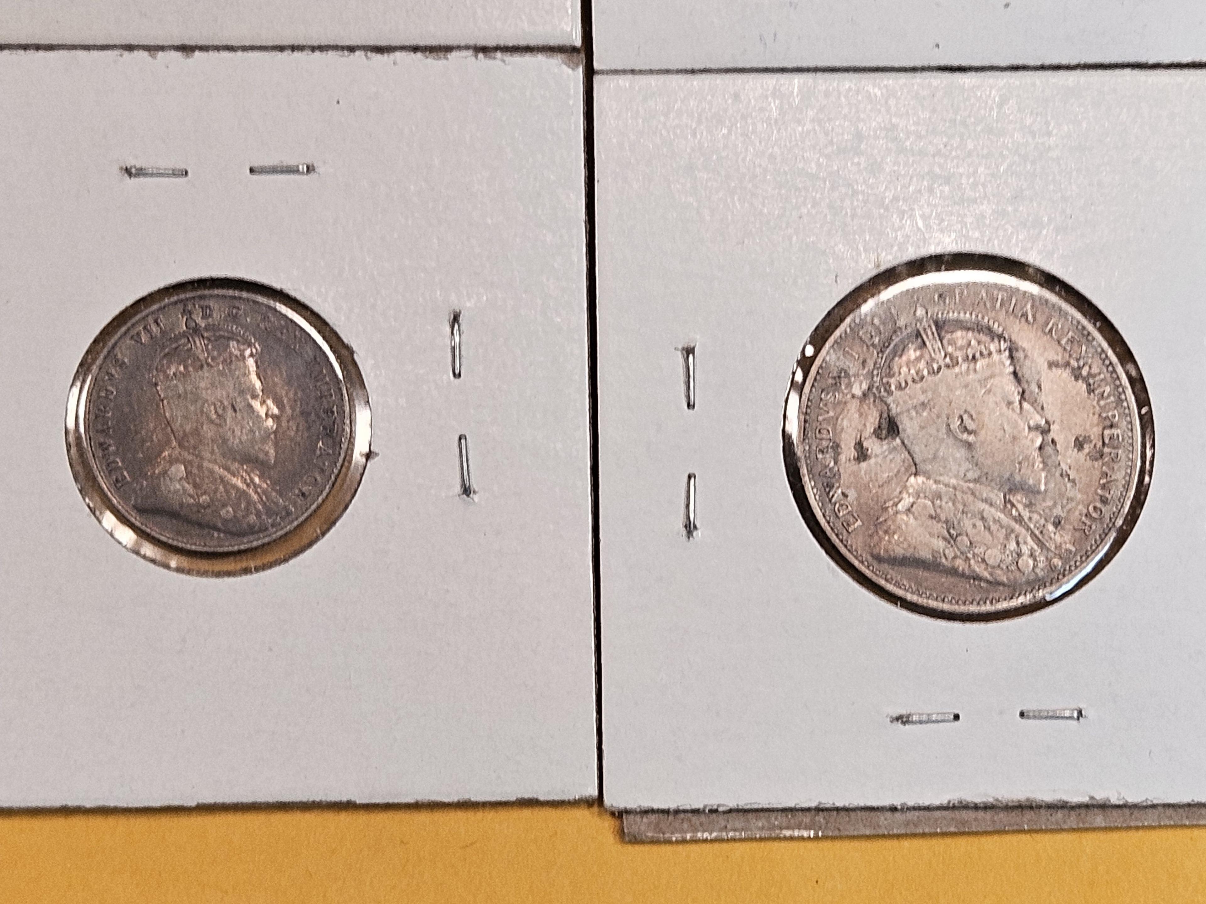 Four fantastic silver Canadian coins