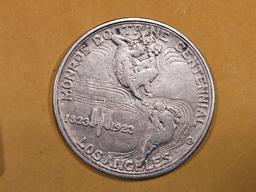 1923-S Monroe Doctrine Commemorative Half Dollar