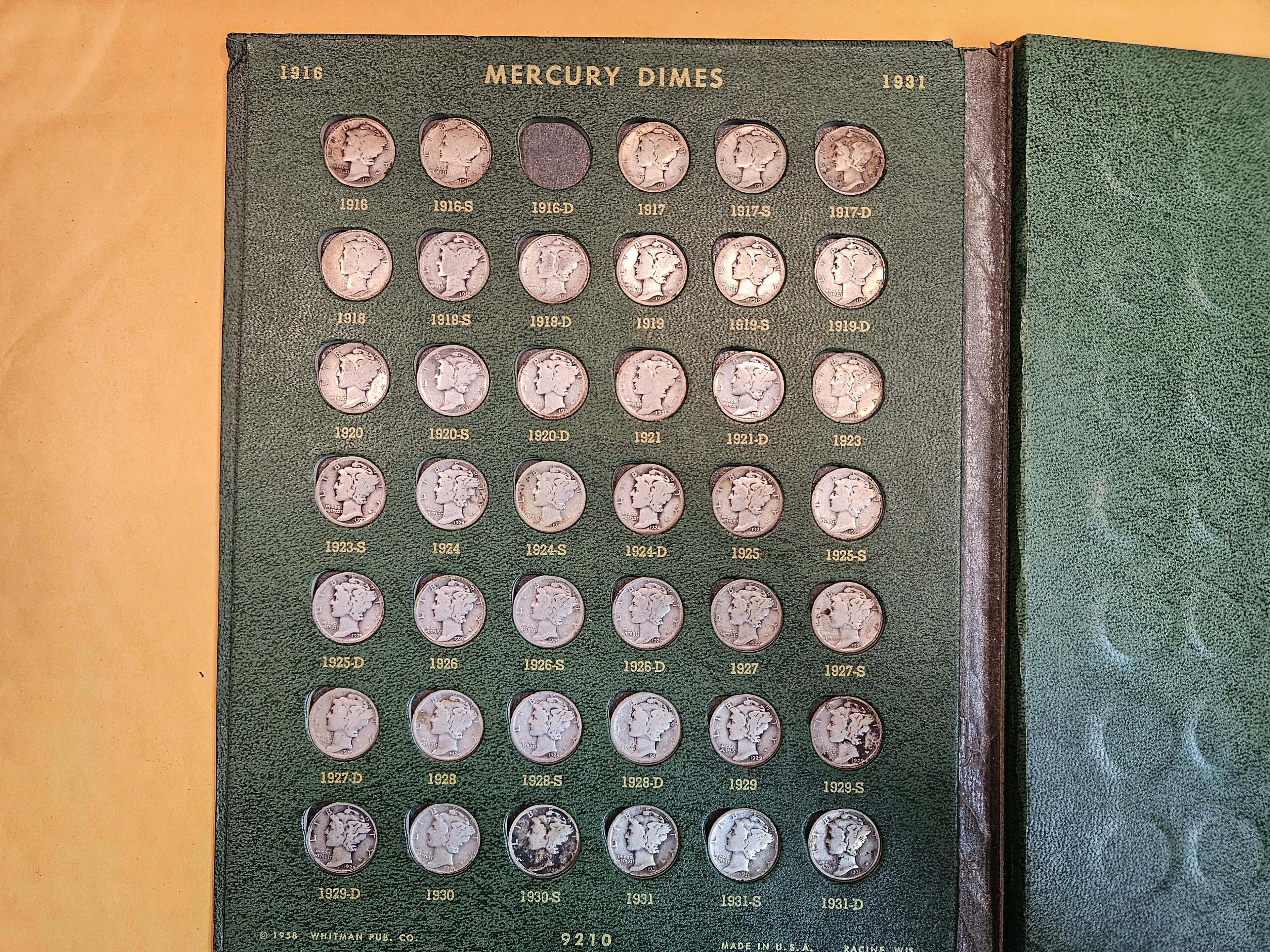 Huge! Almost complete Silver Dime collection