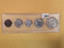 1918 Year Coin Set