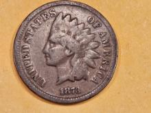 Better Date 1873 Indian Cent