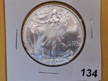 GEM Brilliant Uncirculated 2005 American Silver Eagle