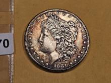 1881-S Morgan Dollar in Uncirculated - details
