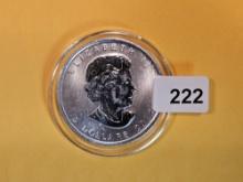 GEM 2012 Canada silver Five Dollars