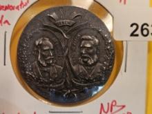 * RARE 1901 Patek-Philippe Silver Commemorative Live Medal