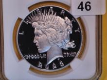 PERFECT! NGC 2023-S Peace Silver Dollar in Proof 70 Ultra Cameo