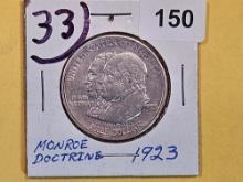 1923 Monroe Doctrine Commemorative half dollar