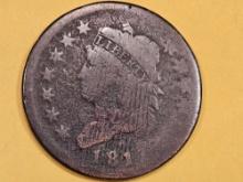 * Better Date 1811 Classic Head Large Cent