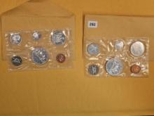 Two prooflike 1965 Canada Silver GEM BU Coin sets
