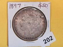 1897 Morgan Dollar