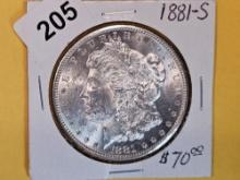 1881-S Morgan Dollar