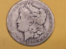 ** KEY DATE ** 1878-CC Morgan Dollar