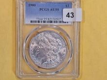 PCGS 1900 Morgan Dollar