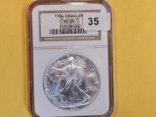 Semi-Key NGC 1994 American Silver Eagle