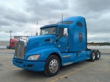 2012 KENWORTH T660 T/A SLEEPER