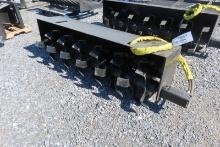 2024 MID-STATE 72'' ROTARY TILLER SKID STEER ATTACHMENT