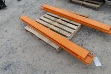 2024 WOLVERINE EX-66-78L PALLET FORKS EXTENSIONS