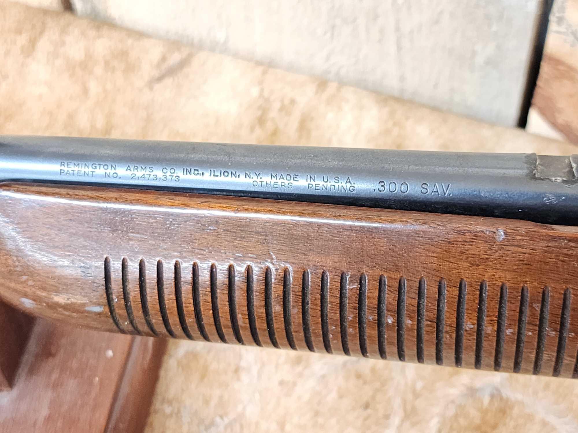 Remington Gamemaster Model 760 .300 Savage Pump Action Rifle
