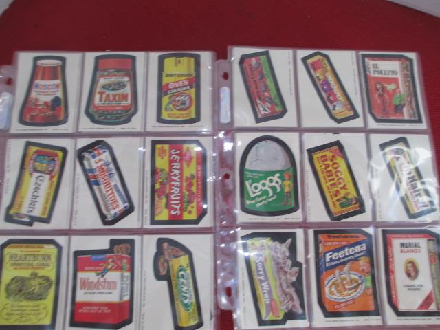 Topps Chewing Gum Vintage Wacky Stickers