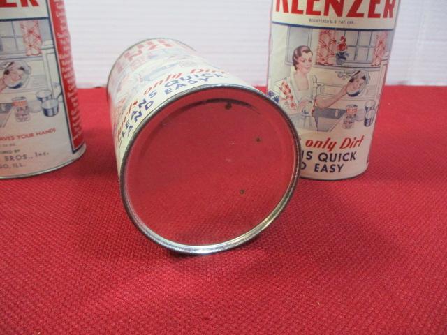 Kitchen Klenzer Advertising Cans-Lot of 3
