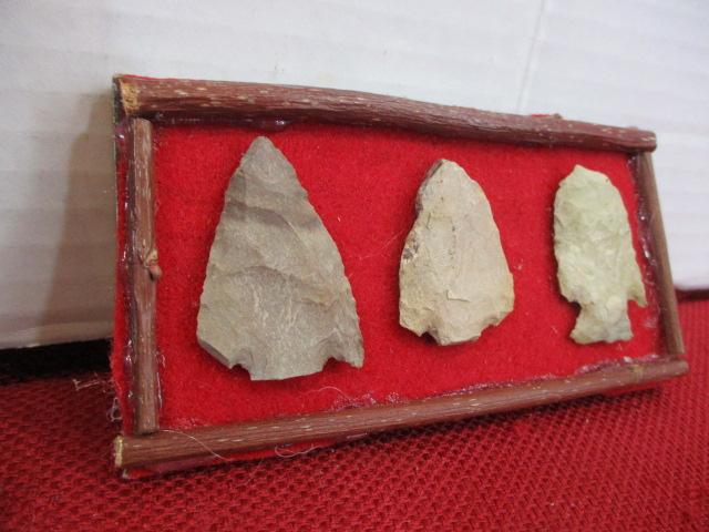 Mixed Native American Stone Points