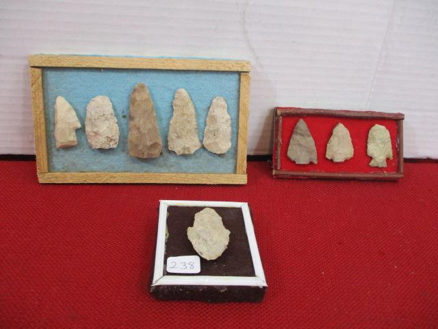 Mixed Native American Stone Points
