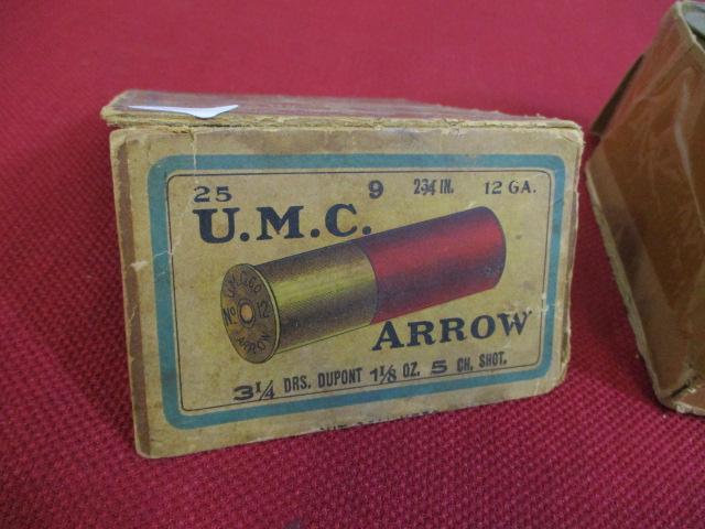 Union Metallic Cartridge Co. 12 ga. Arrow paper Collector Shells