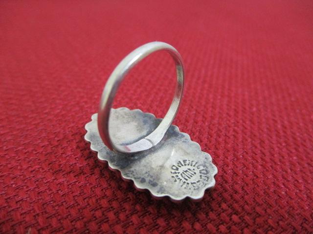 Sterling Silver w/ Mother of Pearl  Ring