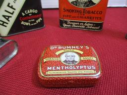 Mixed Tobacco & other Advertising Tins
