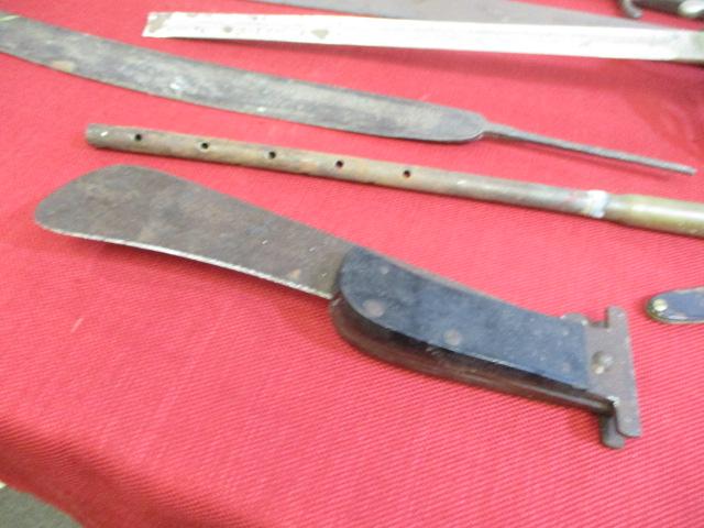 Lot of Military Blades & Scabbards