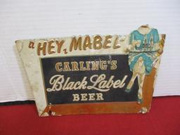 Carlin's Black Label Beer Hey Mabel Advertising Piece