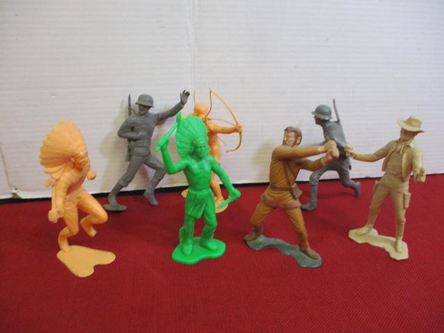 Mixed Large Plastic Figures