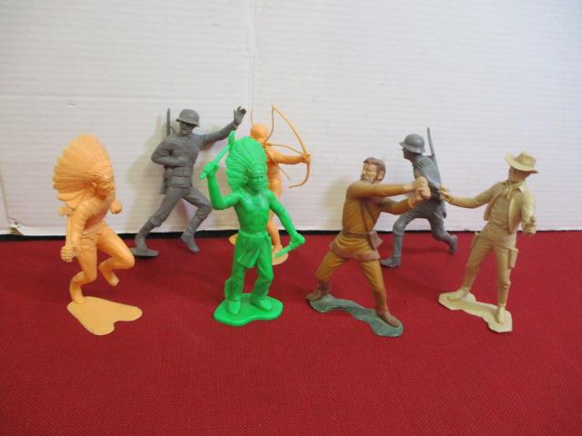 Mixed Large Plastic Figures