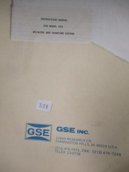GSE Model 625 Parts Counter