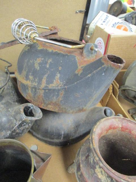 Cast Iron Kettle + More