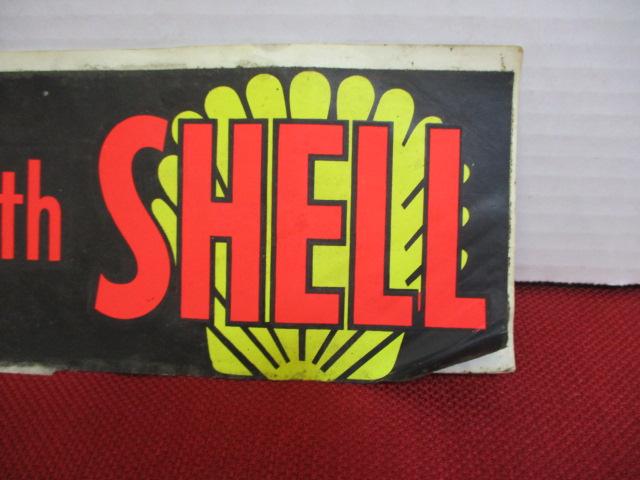 "The Hell with Shell" Union Bumper Sticker