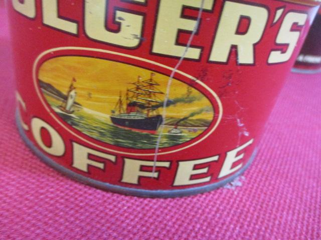 Mixed Advertising Tobacco/Coffee Tins