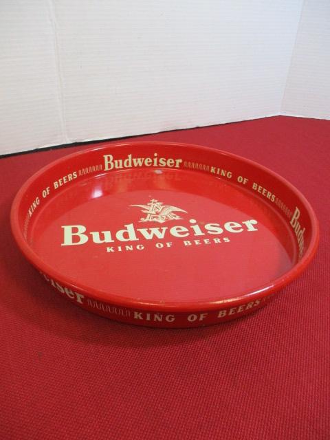 Budweiser Advertising Beer Tray