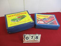Pair of Matchbox Carry Cases