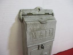 Galvanized Embossed Mailbox